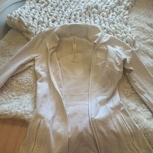 Lululemon Define Jacket White | Authentic Zip-Up Size 0